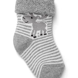 Norwegian Baby Socks 2 Pack - Blue/Grey