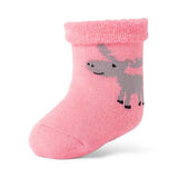 Norwegian Baby's Socks 2 Pack - Pink/Grey