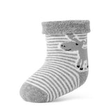 Norwegian Baby's Socks 2 Pack - Pink/Grey