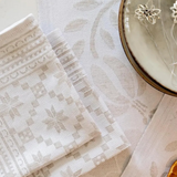 Attebladrose Beige Napkin