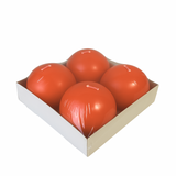 Ball Candle 4 Pack - Peach