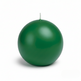 Ball Candle 4 Pack - Pine Green