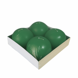 Ball Candle 4 Pack - Pine Green