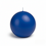 Ball Candle 4 Pack - Dark Blue