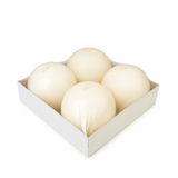 Ball Candle 4 Pack - Ivory