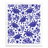 Amazing Swedish Dishcloth - Blue Turtles