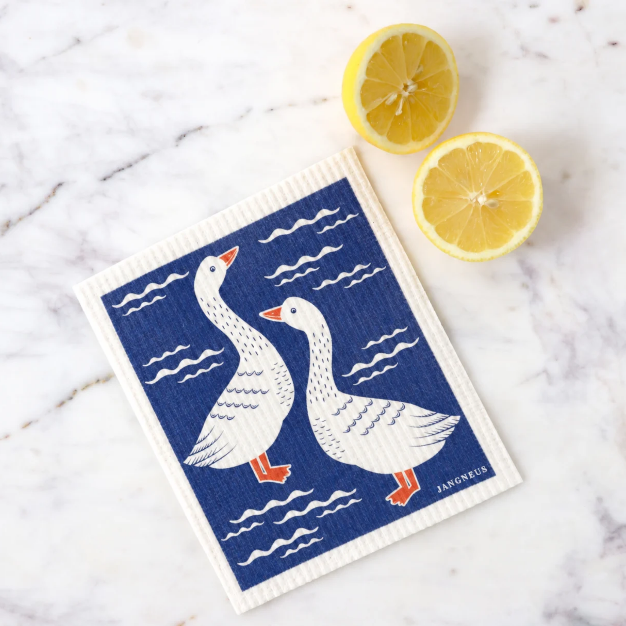 Amazing Swedish Dishcloth - Geese