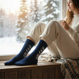 Bengt & Lotta Merino Wool Socks - Birds