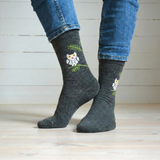 Bengt & Lotta Merino Wool Socks - Owl