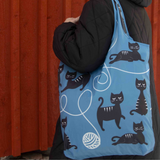 Cat Family Reusable Shopping Bag