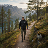 Combo Fleece Jacket - Dark Grey