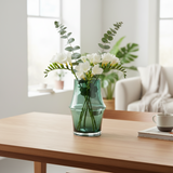 Holmegaard Arc Blown Glass Flowerpot / Vase - Dark Green