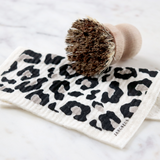 swedish dishcloth black leopard cleaning