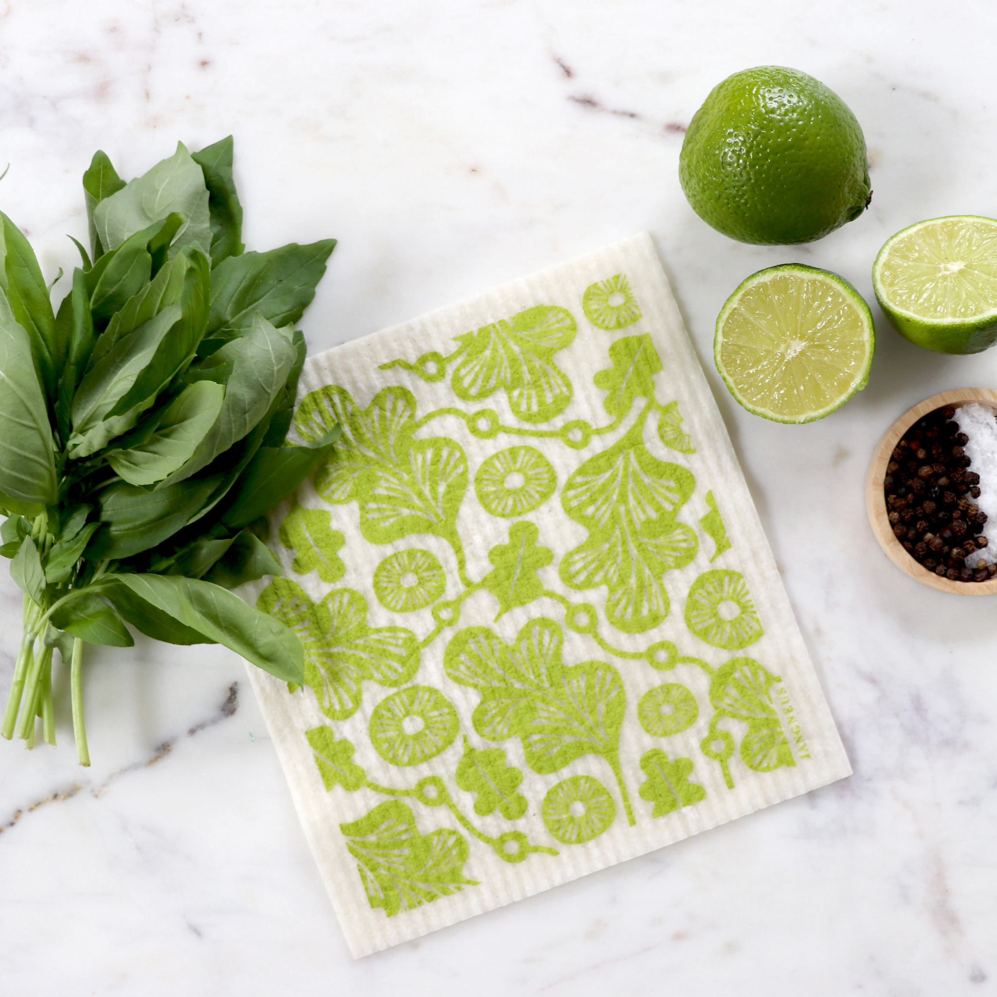 amazing swedish dishcloth green oak kitchen