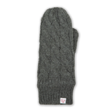 Dolli Knitted Mittens - Grey