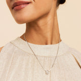 Amirillo Necklace S  Rhodium