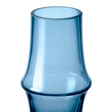 Holmegaard Arc 5.9" Mouth-Blown Glass Vase - Dark Blue