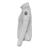 Women's Fleece Jacket - Light Grey