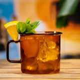 Glass Mug - Amber
