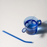 Glass Mug - Blue