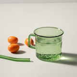 Glass Mug - Green