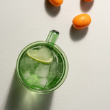 Glass Mug - Green