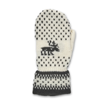 Haltio Knitted Mittens - White