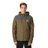 Hooded Fleece Jacket 2P - Olive Green