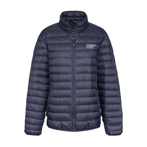 Hoodless Ultra Light Down Jacket - Navy – Scandinavian North