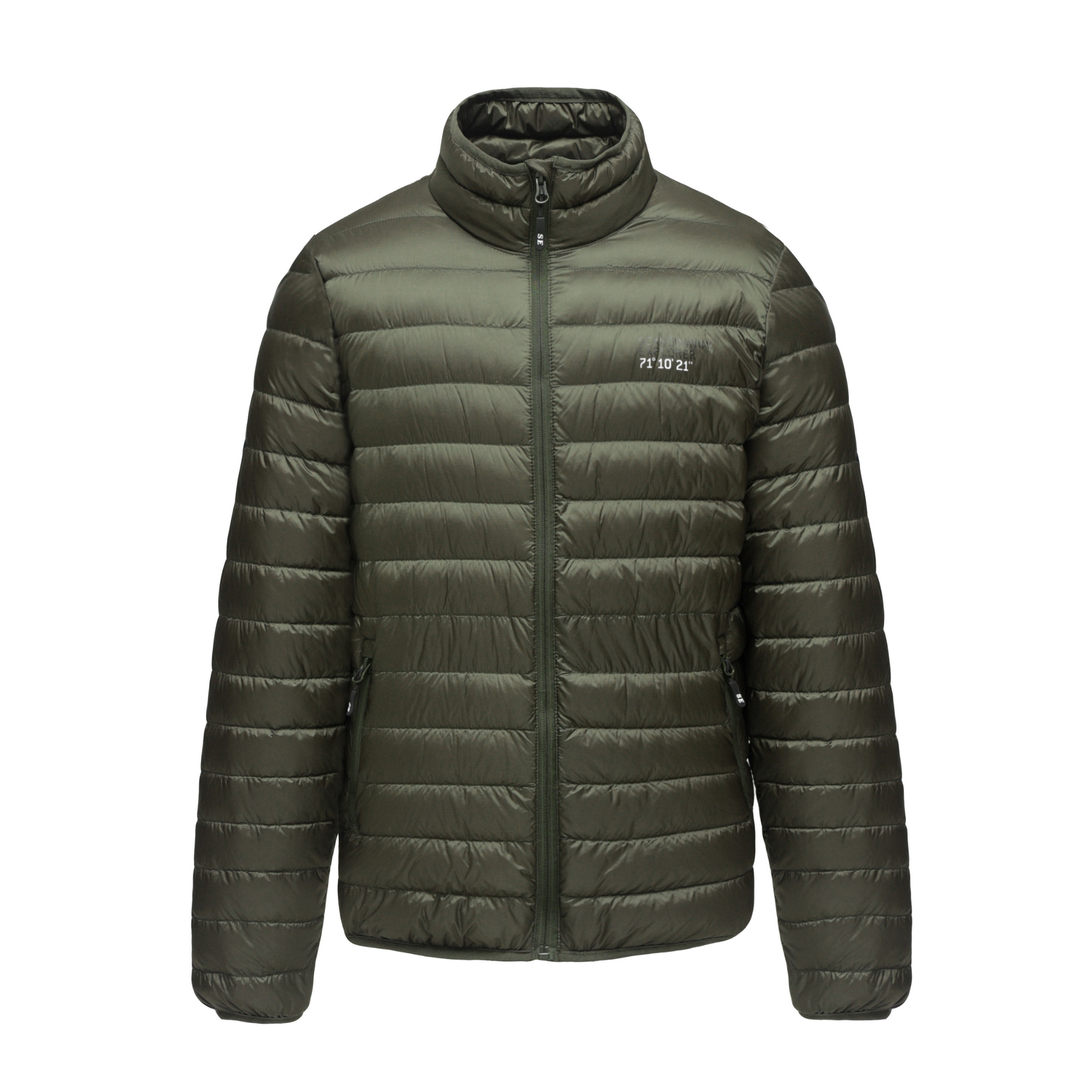Hoodless Ultra Light Down Jacket - Olive Green – Scandinavian North