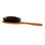 Oval Hairbrush Beech Wood with Boar Bristles