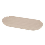 Concrete Oval Tray - Grey