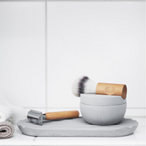 Concrete Shaving Cup with Soap