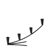 Iron Candle Holder Concave 16"