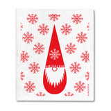 Amazing Swedish Dishcloth - Red Tomte