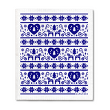Amazing Swedish Dishcloth - Christmas Dalarna