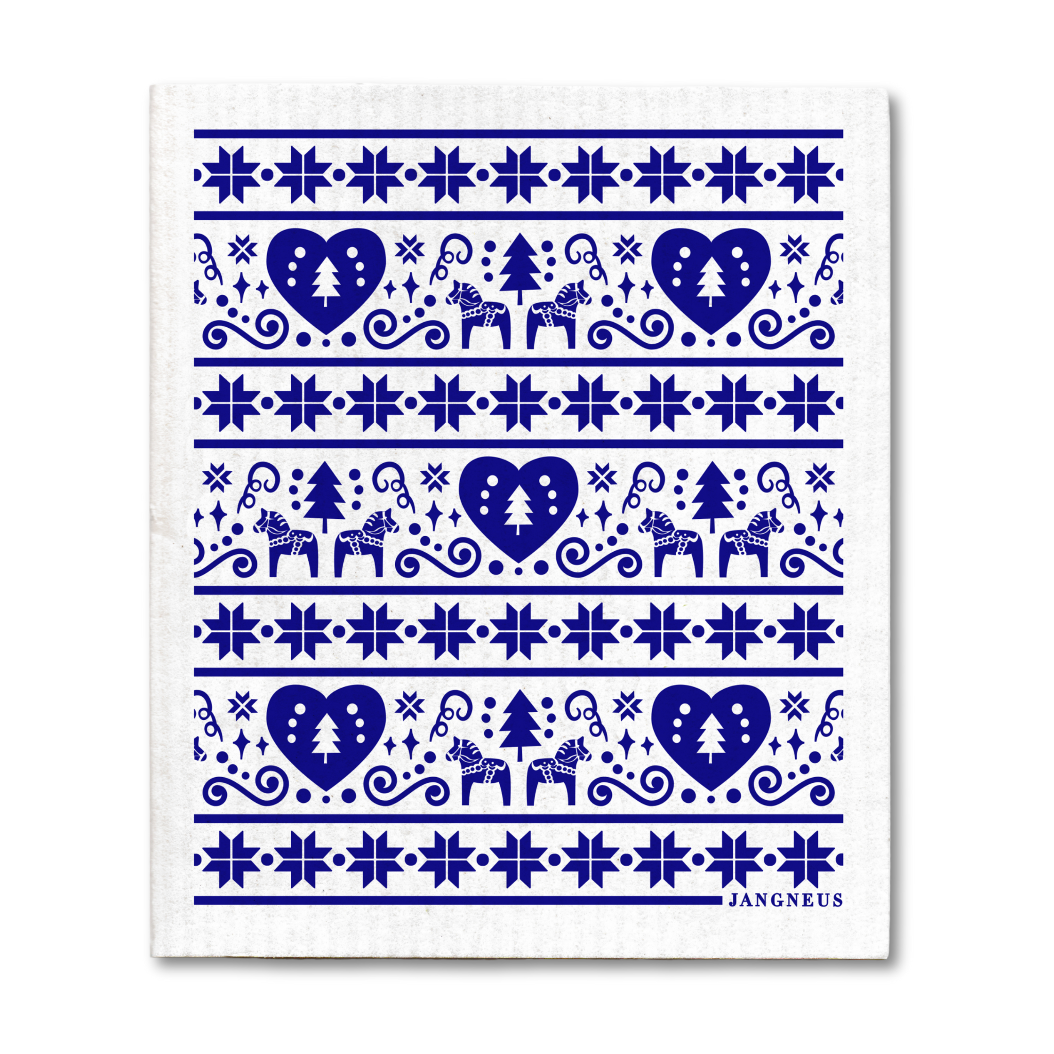 Amazing Swedish Dishcloth - Christmas Dalarna