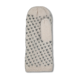 Kallio Knitted Mittens - White
