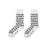 Kasvaa Logo Socks - White / Black
