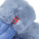 Knitted Mittens - Blue