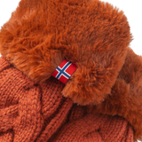 Knitted Mittens - Red