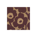 Marimekko Unikko Cocktail Napkins - Bordeaux