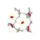 Marimekko Unikko Cocktail Napkins - Grey / Cream