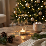 Rotating Candle Holder - Northern Star Gold