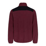 Pile Fleece Jacket - Burgundy