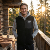 Pile Fleece Vest - Black