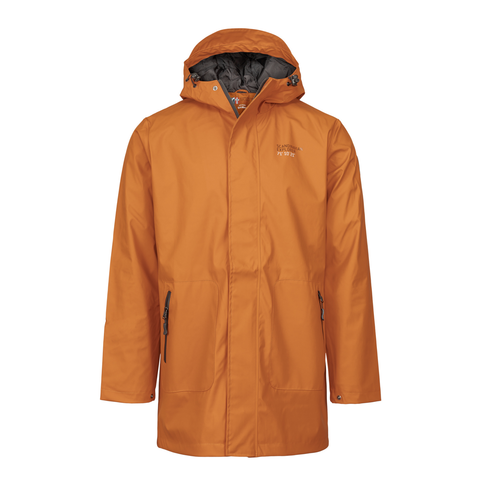 Scandinavian Raincoat - Rusty Orange – Scandinavian North