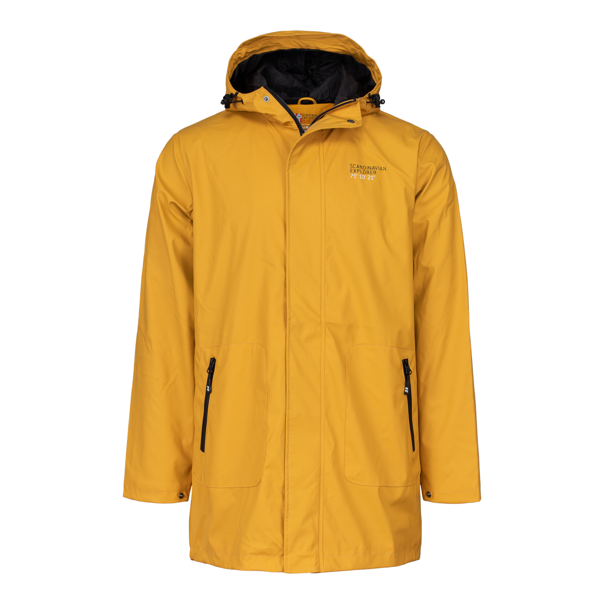 Scandinavian Raincoat Yellow