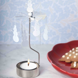 Snowman - Rotating Carousel Candle Holder