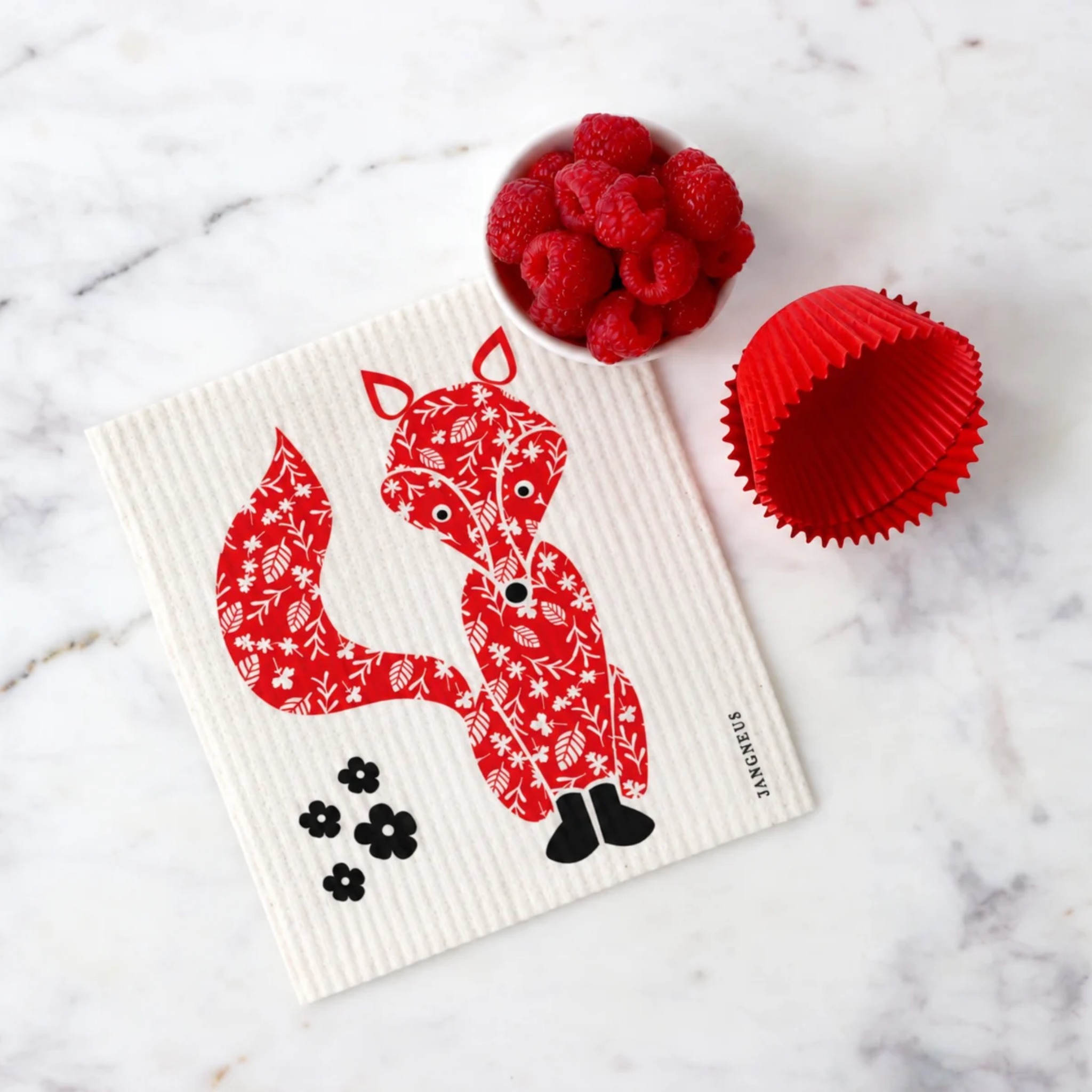Amazing Swedish Dishcloth - Red Fox